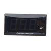 Universelle Motorrad DC12V LCD Super Slim Wassertemperaturanzeige mit 18mm Sensoradapter