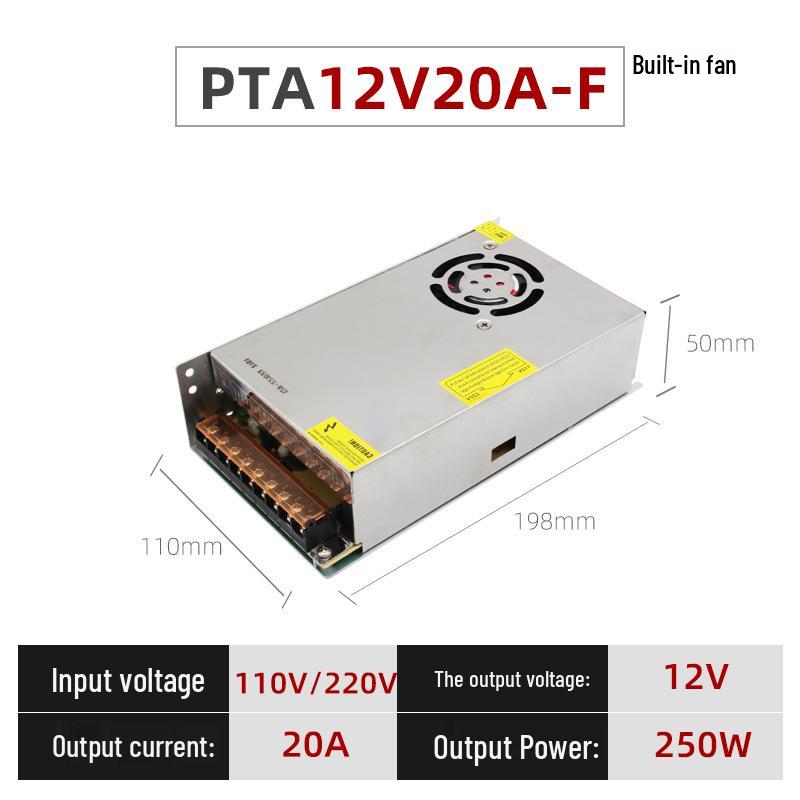 Constant Voltage LED Light Strip Power Supply Transformer 220V to 5V/12V
