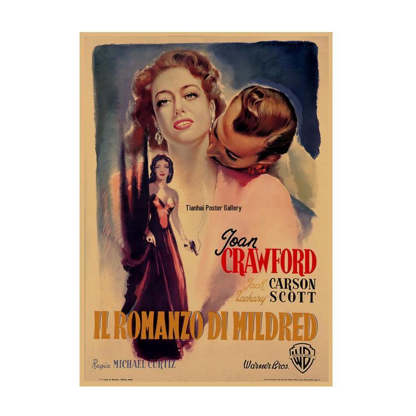 Retro Movie Illustration Poster for Bar, Cafe, or Dormitory Wall Decor