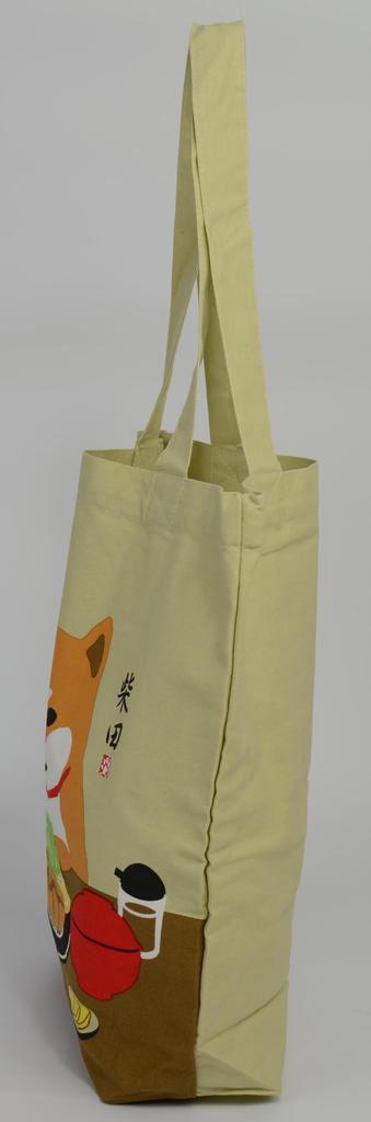 Friends Hill Tonkatsu Desu ka A4 Tote Bag, Beige, YW-258-136