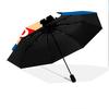 1 PC Automatic Folding Umbrella - Club Social y Deportivo Colo-Colo Pattern, Portable & Foldable Design with 8 Ribs, Christmas Birthday Gifts