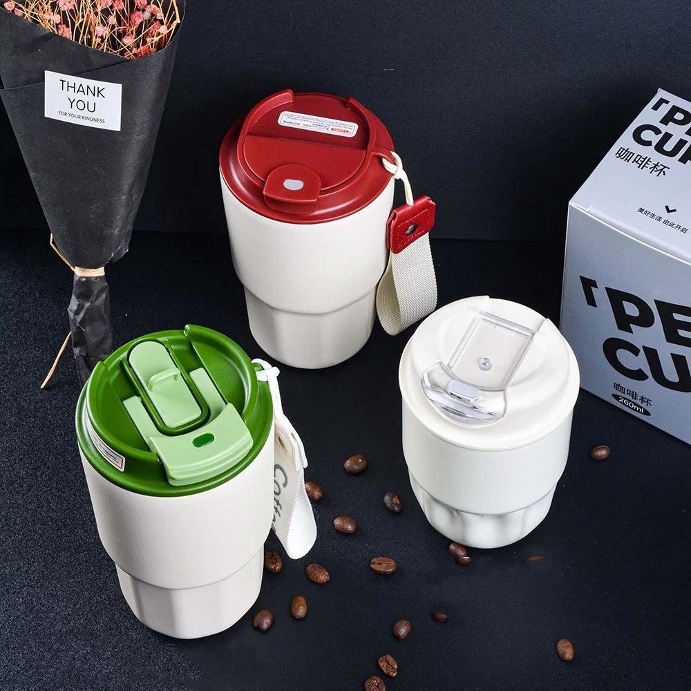 Frosted Insulated Cup Large Capacity Double Drink Cup Luxury Coffee Cup For Home Work