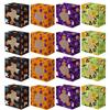 12/24Pcs Paper Halloween Candy Boxes Square Cookies Favor Boxes Halloween Treat Boxes  Kids Party