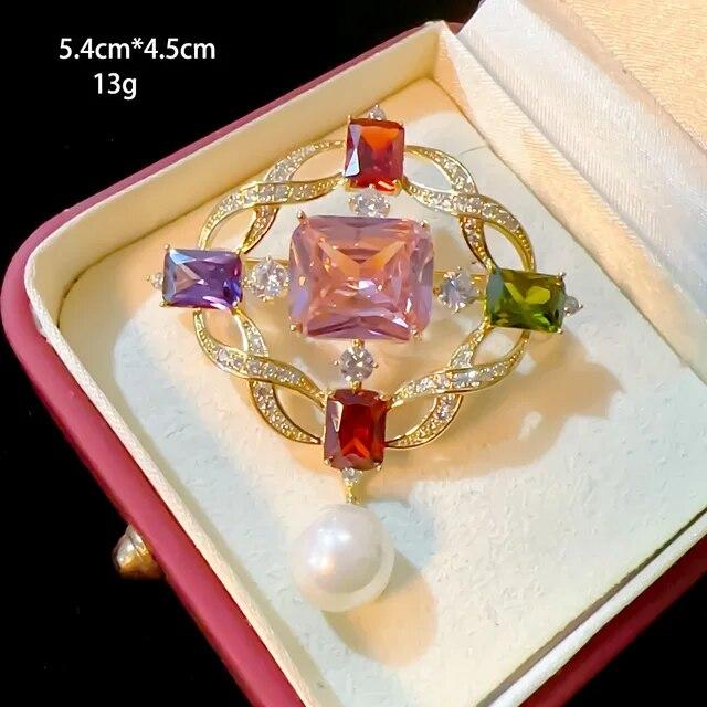 

Классические женские броши с камелией, роскошные цирконы, элегантный темпераментный цветок, корсаж, цветные стрекозы, звезды, аксессуары для пальто, булавки