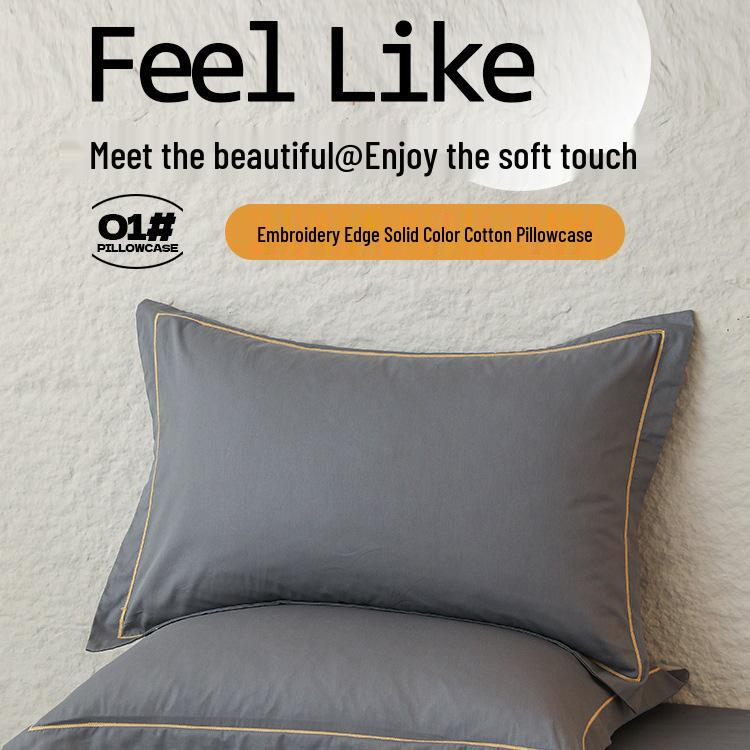 

100% Pure Cotton Extra Large Pillowcase 50x80 for Adults 48x74 cm