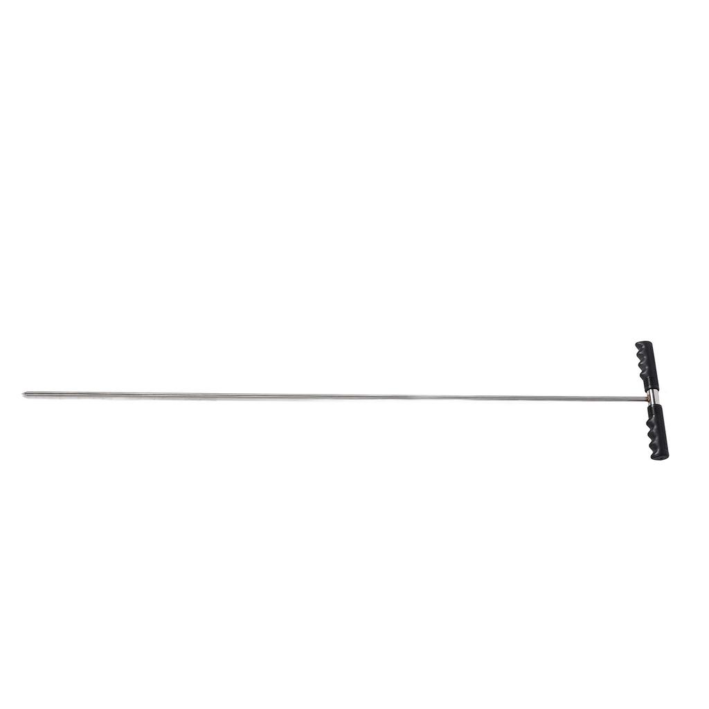 Metal Soil Probe Tie, Highly Penetrating Tip, 32-48 Inch rth Probe for Locating Septic , Pipes, Utilities