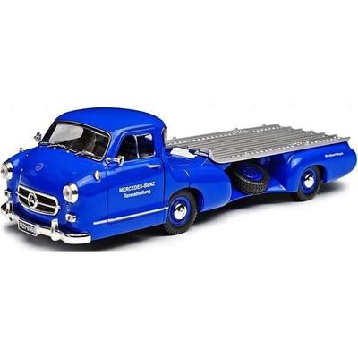 IXO Scale Transporter Racing Blaues Wunder 1/43 Mercedes-Benz Car, 1955,