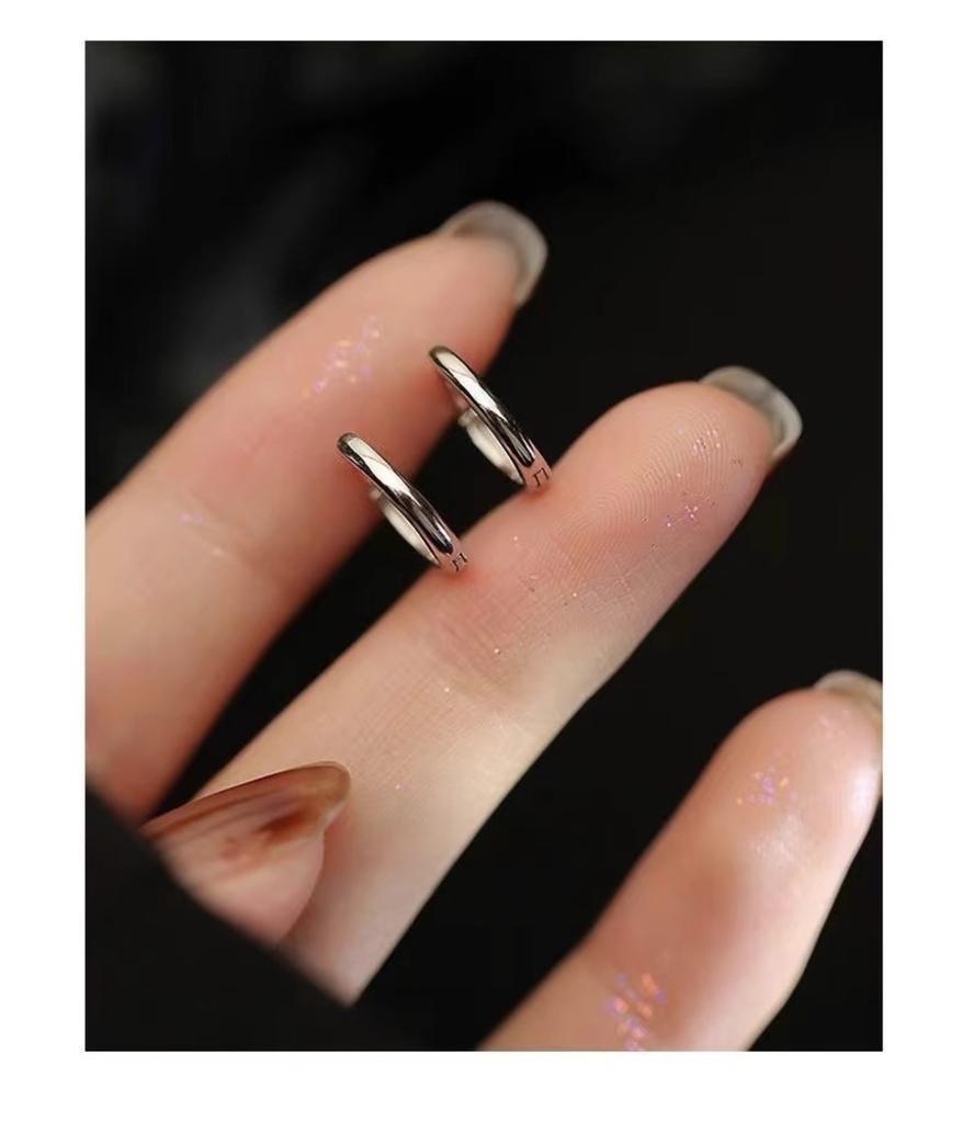 Earrings, Earrings, Ear Studs, Women's Ear Piercings, High-end Plain Hoop Earrings, Ear Clips, Ear Studs, Earrings For Women