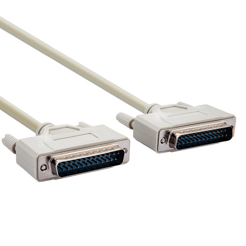 

Jinghua 1.5m DB25 Male/Female Serial Parallel Port Printer Cable for Cash Register Scanner