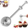 Powder Shaker Sugar Duster Flour Sugar Sieve For Powdered Sugar And Spices Cake Decorating Tool Baking Accessory