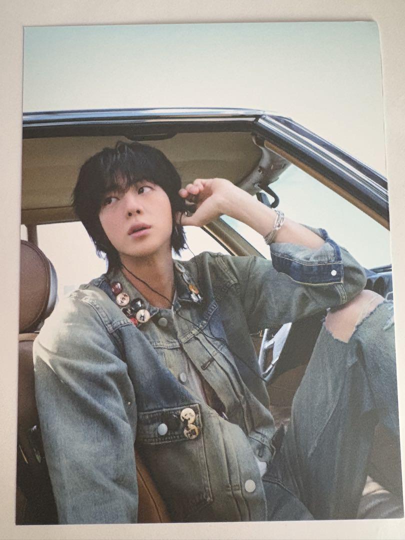 

[USED] BTS JIN ECHO Postcard with muu Bonus