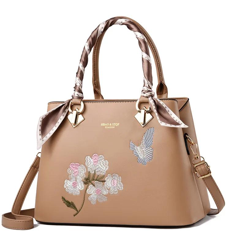 Fashi Woman Female Hand Tote Bag Messenger Shoulder Lady HandBag Set Luxury Hand Bag Composite Bag Designer Gift