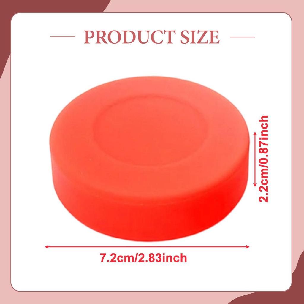 Ice Hockey Puck Ball Reusable Gift Replaces Thickness 2.2cm 2.8inch for Kids Adults Handling Skill Teams Daily Pond Hockey
