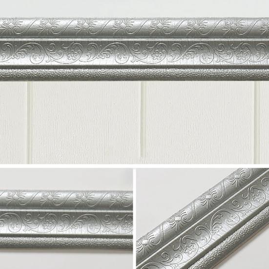 2,3 m DIY Zdejmowane samoprzylepne naklejki na listwy przypodłogowe Kalkomanie w tle TV