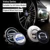 4 Piezas 64mm Tapa Central de Cubo de Rueda de Coche para XC90 V90 V60 XC60 V40 S80 S60 S90 C40 XC40 V70 XC70 C30 C70 EX9