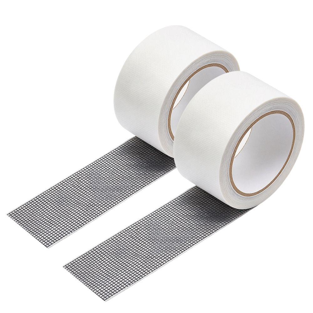 2pcs Self Adhesive Screen Repair Kit Fiberglass Screen Repair Patch Mesh Repair Tape Pet Mesh Cage