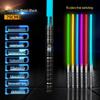 Interactive Color-Changing Light-Up Metal Laser Sword Toy for Performances