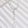 1PC Women's Fashion Trendy Waterdrop Foot Chain Zircon Accessories Suitable for Date, Party, Festival Gifts