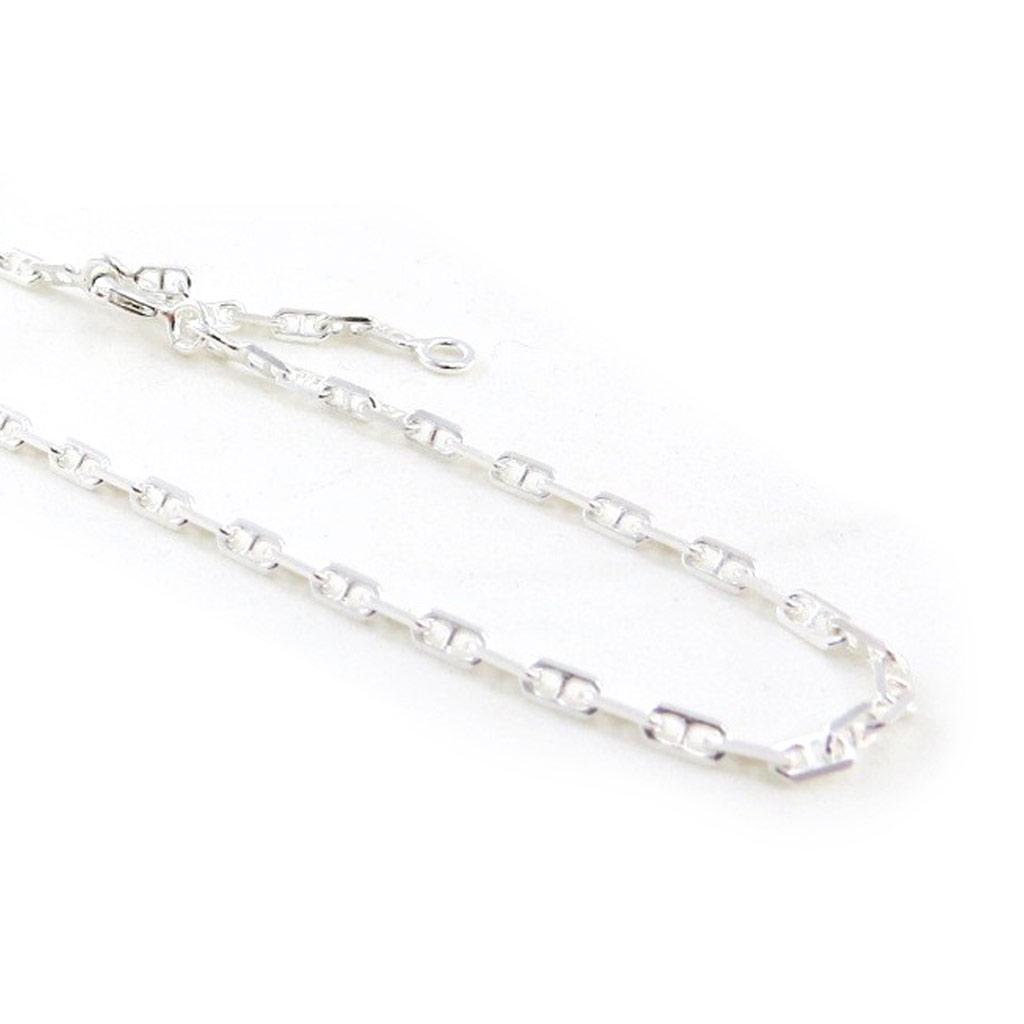 Les Trésors De Lily [J0127] - Stříbrný kotníkový řetízek 'Marine'