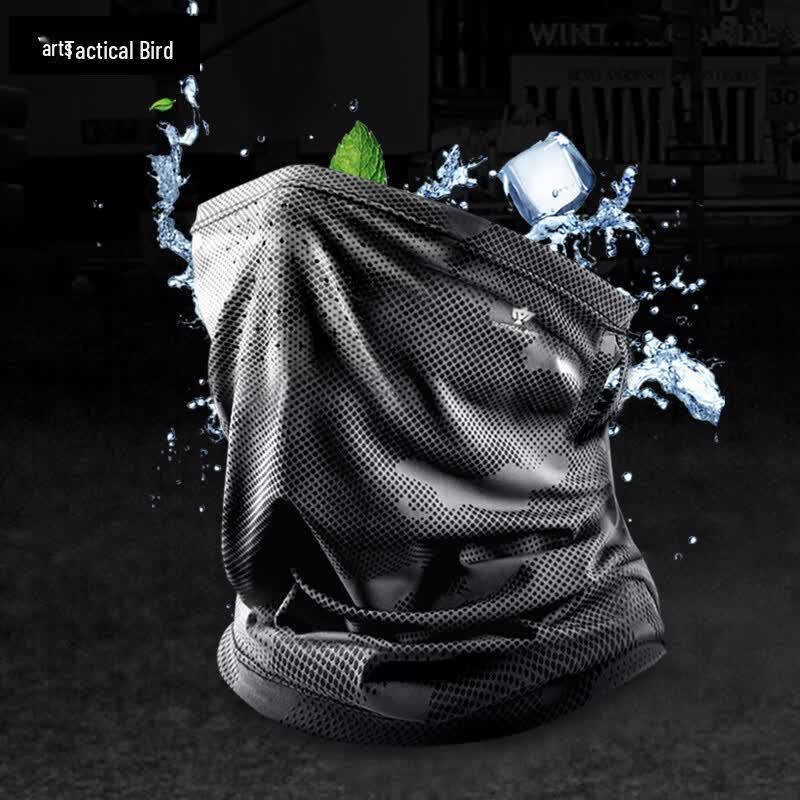 Tactical Bird Full Face Ice Silk Sun Protection Mask L