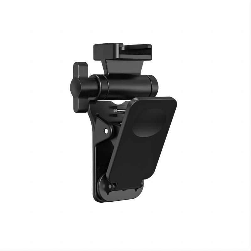 Universal Fill Light Phone Clip with 1/4 Interface, Cold Shoe Mount, Strong Grip for GoPro and Video Conferencing