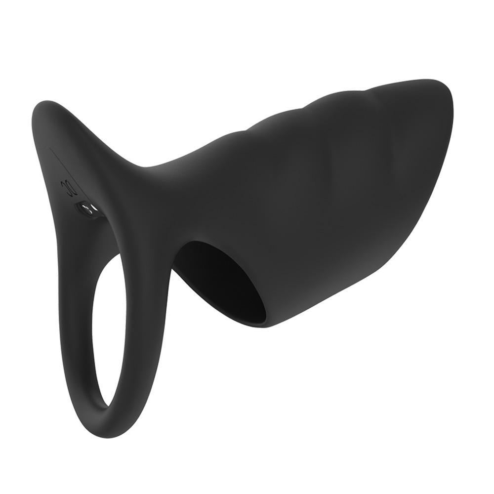 Cock Ring Electric Vibrating Ring Male Penis Massager Masturbator 10 Frequency Vibration USB Magnetic Charging Adult Sex Toy