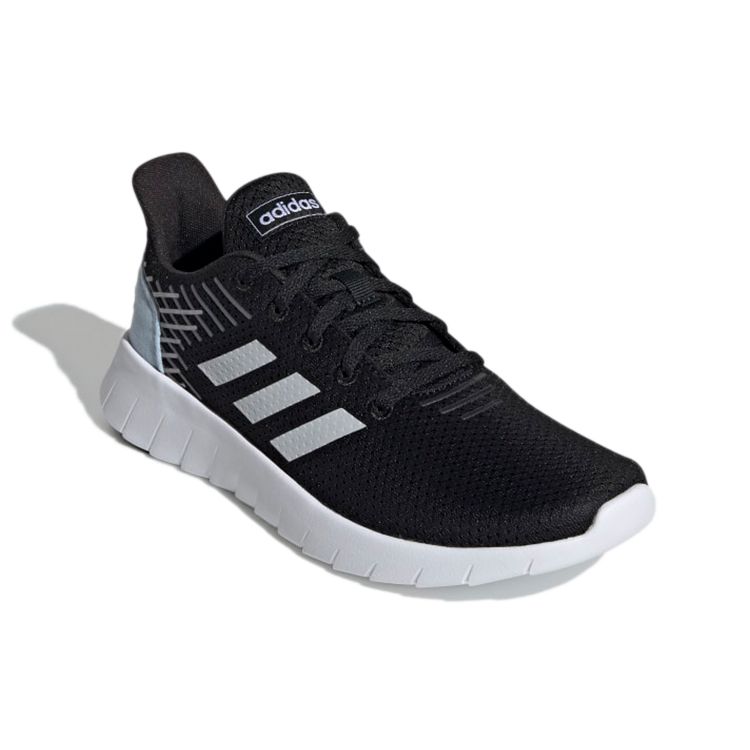 Adidas Asweerun Sports Daily Non-Slip Breathable Low-Top Running Shoes Women Sneaker Carbon-Black EE8501