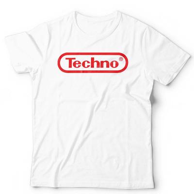 T-shirt Console Techno Unisex Musica Retro Gamer EDM Dance Elettronico DJ Raver