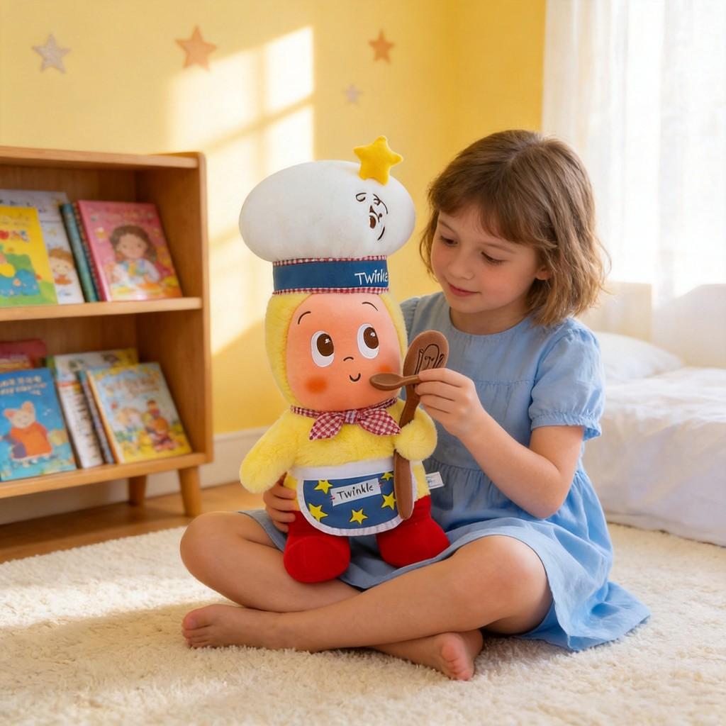 Twinkle Starman Specialista di Pasticceria Peluche Giocattolo Animale di Peluche Cartone Animato Per Collezionisti e Bambini
