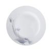 ZISIZ New Chinese Style Ink Lotus Ceramic Dinner Plate