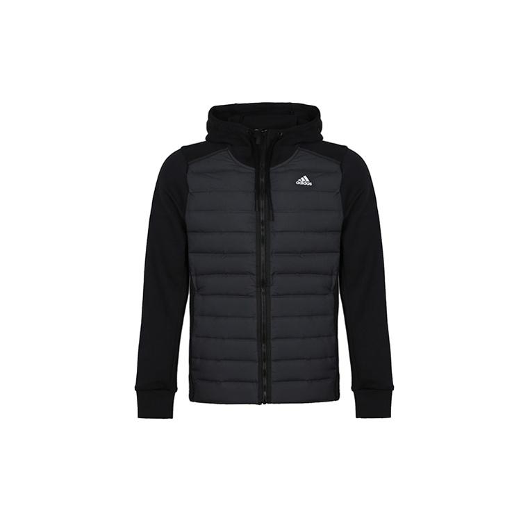 adidas Varilite Hybrid Outdoor Short Down Jacket Black Men s CY8723 XXL