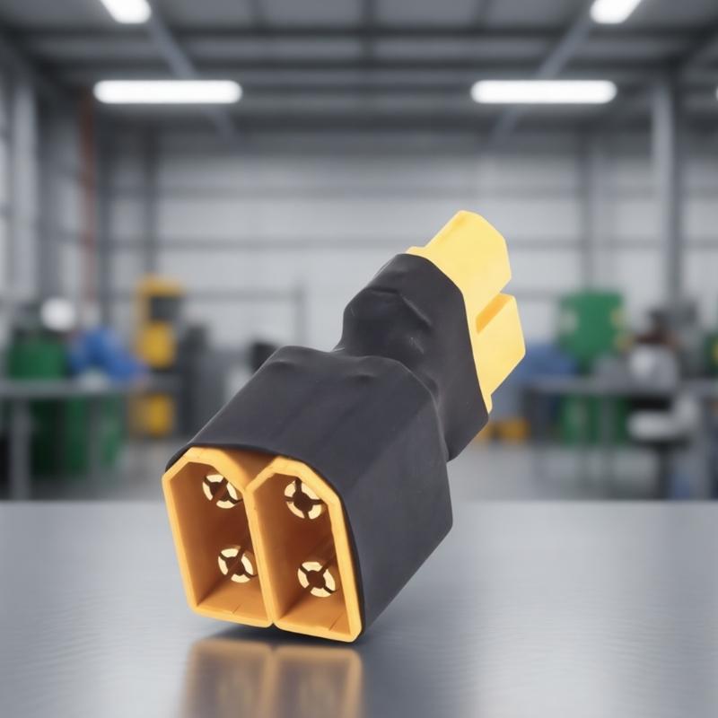 Adattatore Connettori Paralleli XT60 Per Espansione Batteria Connessione Affidabile Saldatura Sicura Leggero 1 Femmina a 2 Maschi