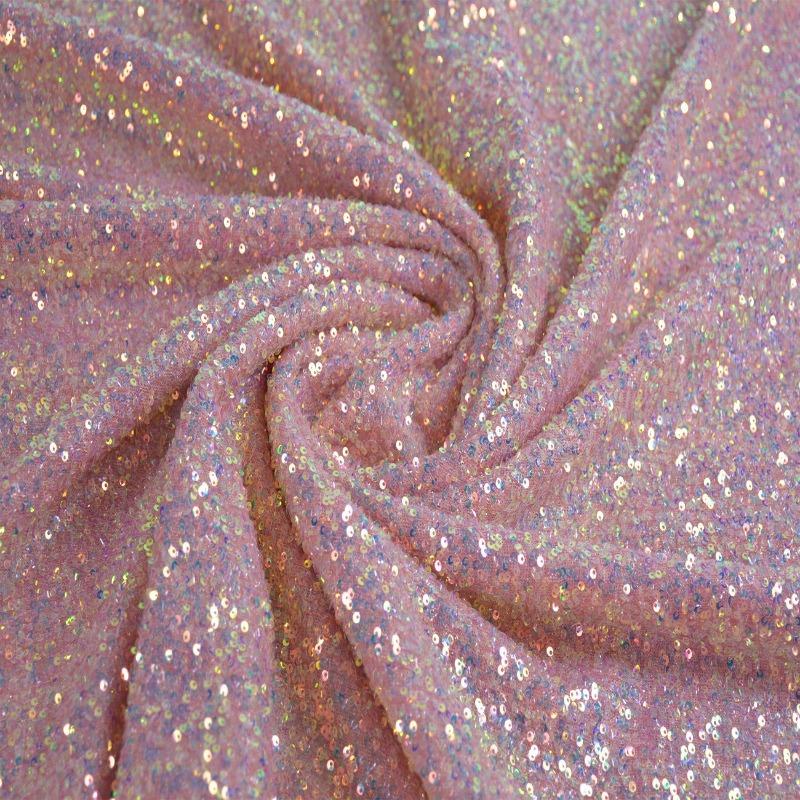 26 Colors 3mm High-Density Glitter Sequin Fabric Christmas Wedding Decoration Dress Handbag Accessories Trimming Cloth Material