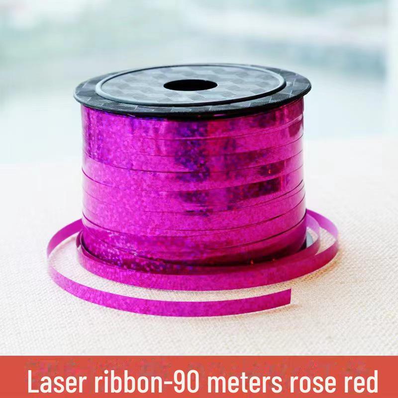 "Holiday Wedding & Valentine's Day Ribbon: Laser Balloon Tie, 90/200/500 Yards"