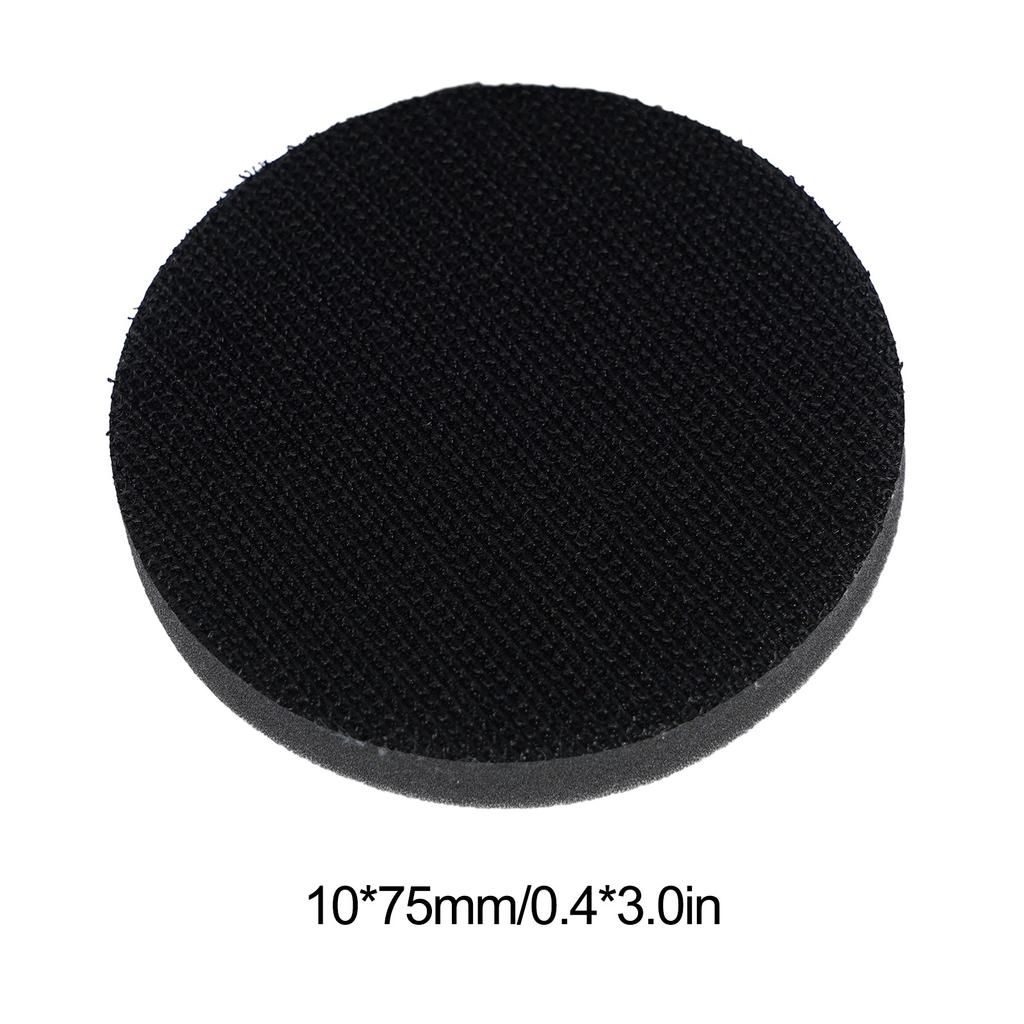 Soft Buffering Pad Sponge Polishing White&black 1 Pcs