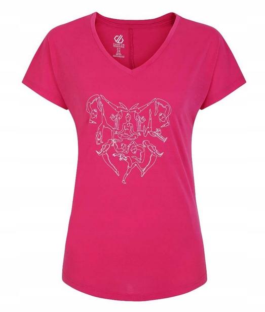 Y7666 DARE2B CALM TEE Women's Training Sports T-shirt XS 34