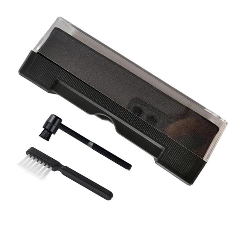 Vinyl Record Cleaning Kit Anti-Static Velvet Brush Dust Remover For CD/LP Phonograph Turntable Player Accessory