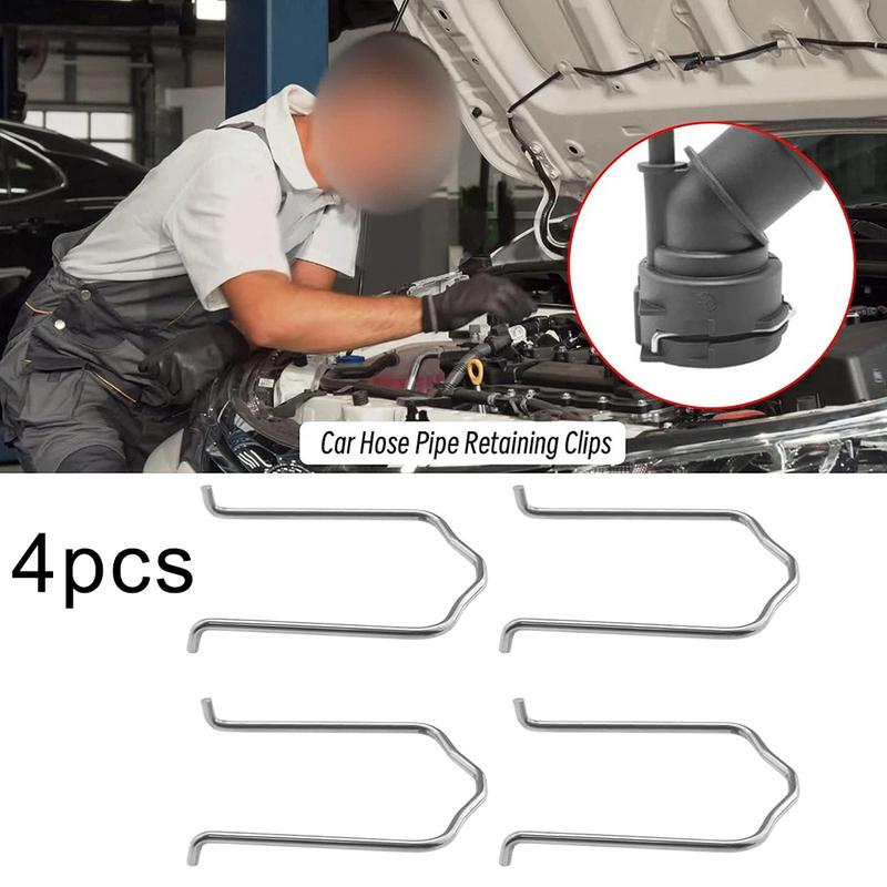 Radiator Hose Retaining Spring Clip Clamp 1J0121142 For A2 2000-2005, For A3 1996-2013 For Fabia For Octavia For Skoda For Golf