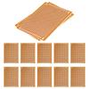 LKCCTK Universal PCB, Copper Perf Board, 2.0 X 2.8 Inches (50 X 70 Mm),