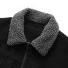 Men's High-Quality Suede Plush Jacket with Lambswool and Velvet: Warm, Thick Cotton Coat for Autumn and Winter