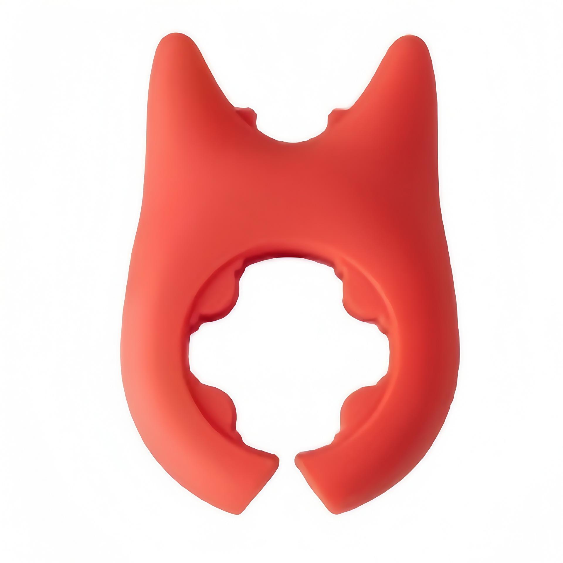 

1PC Silicone Spatula Holder Portable Antioverflow Pot Lid Clip Anti-scalding Spoon Holder Kitchen Universal Spatula Bracket Clip красный