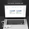RJ45 + USB 2.0 Hub Network Card with Gigabit Support
