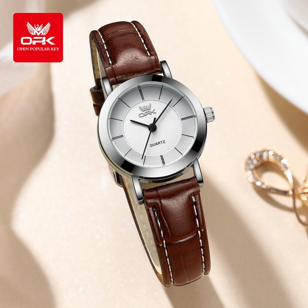 

OPK Is A Simple Waterproof Luminous Quartz Watch for Women and Women.