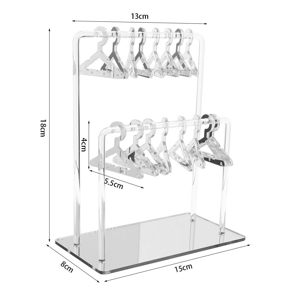 DIY Dangle Earrings Display Racks Jewelry Organizer Clothes Hanger Ear Studs Stand  Desktop Display