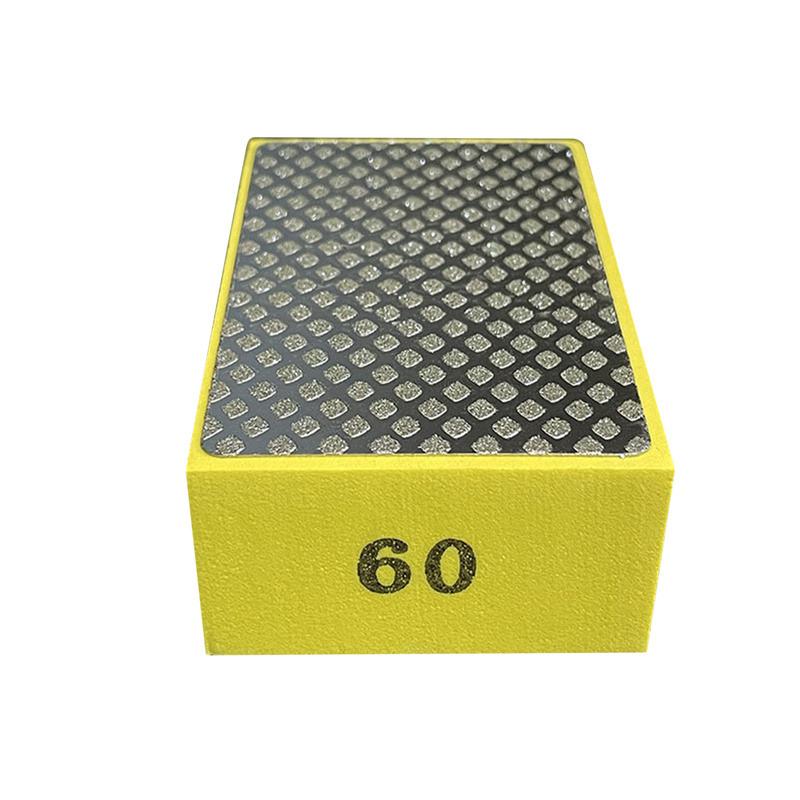 1/4Pcs Diamond Hand Polishing Pads Abrasive Block For Stone Marble Ceramic Tile Glass Grinding Sanding Disc
