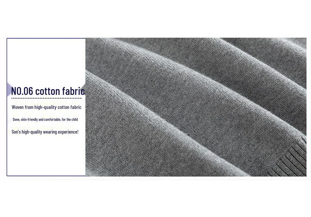 Children's Knitted Vest: British Academy Style for School, Autumn/Winter