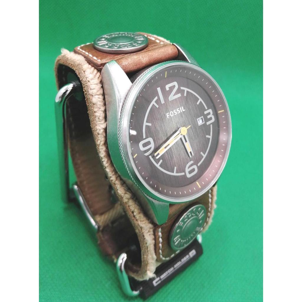 Used FOSSIL Beige Quartz Analog Wristwatch