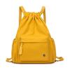 Waterproof Drawstring Pocket Women's Sports Backpack Travel Backpack