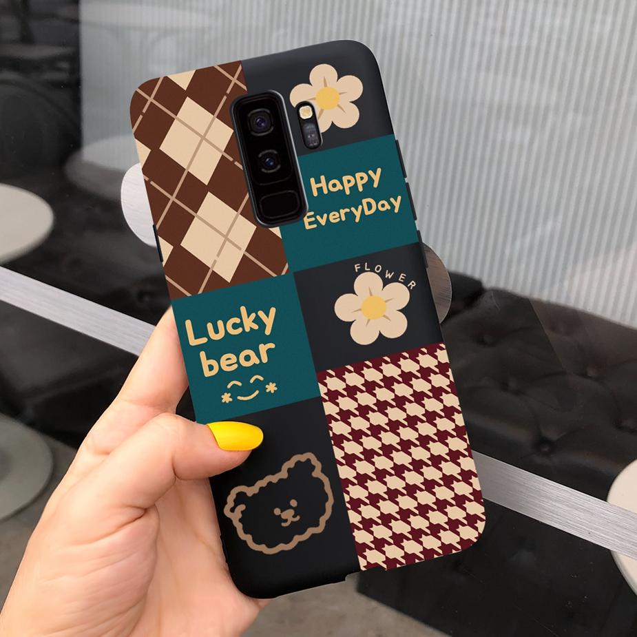 Für Samsung Galaxy S9 Plus Hülle Neue Mode Kunst Bemaltes Cover Weiches Dünnes TPU Handyhülle Für Samsung S9 S9+ Galaxy S 9 Hülle Coque