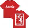 Rock Band EXTREMODURO Evaristo Graphic T Shirts Unisex Women Fashion Gothic Short Sleeve Oversized Cotton Casual Tshirt Streetwear